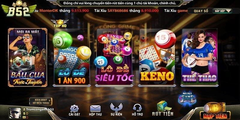 Luật chơi Keno B52club – Cách bắt đầu và cách tính điểm